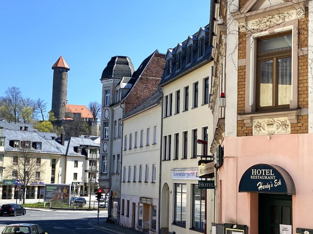 Pension Hotel Turmblick Auerbach  Exterior foto