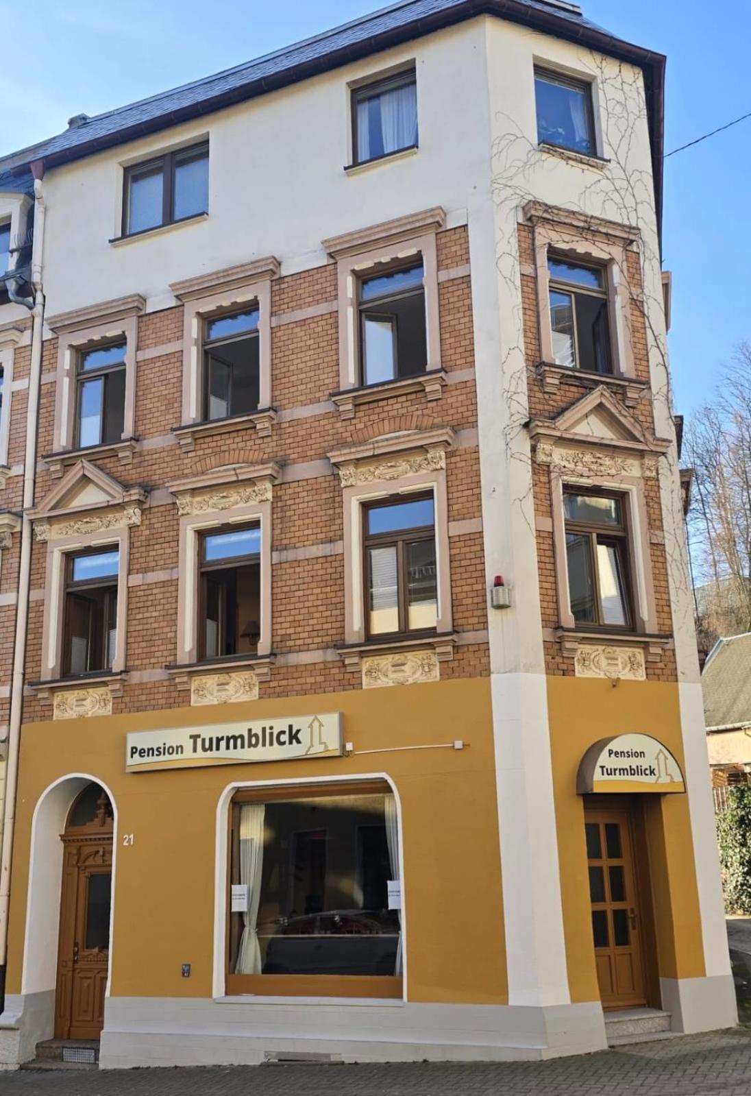Pension Hotel Turmblick Auerbach  Exterior foto