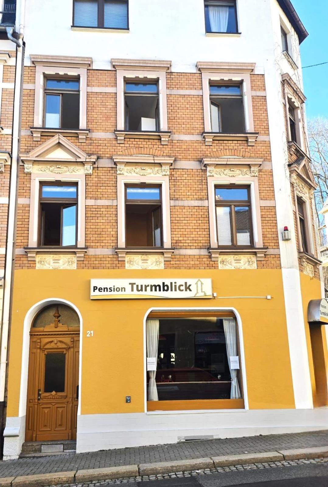 Pension Hotel Turmblick Auerbach  Exterior foto